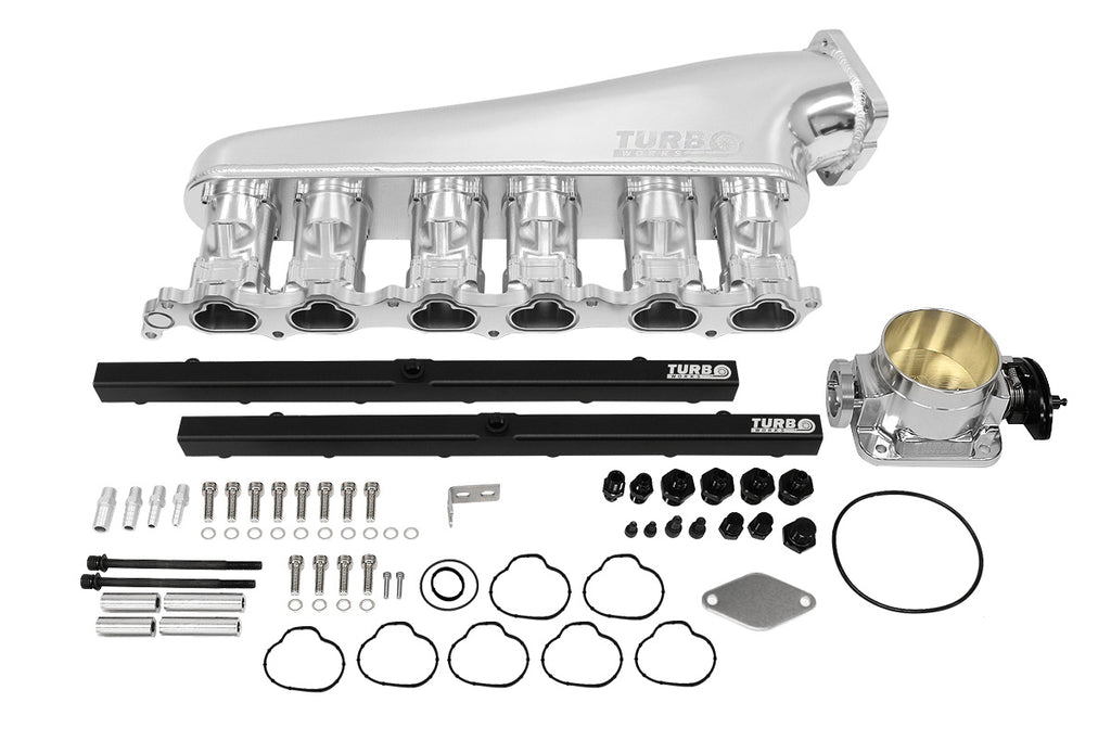 Collettore di Aspirazione - Toyota Supra MK4 A80 2JZ-GTE con 12 Sedi Iniettori e fuel rail