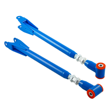 Carica l'immagine nel visualizzatore di Gallery, Bracci di controllo regolabili inferiori posteriori in acciaio (bracci camber) - BMW Serie 3 E36 E46 Z4 (80ShA) (Blue)