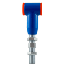 Carica l'immagine nel visualizzatore di Gallery, Bracci di controllo regolabili inferiori posteriori in acciaio (bracci camber) - BMW Serie 3 E36 E46 Z4 (80ShA) (Blue)