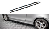 Diffusori Sotto minigonne V.2 BMW Serie 1 E81 Facelift