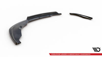 Splitter posteriore centrale (con barre verticali) BMW Serie 1 E81 Facelift
