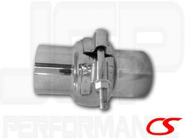 universale Stainless Exhaust adjustable bowl connector (63.5mm)