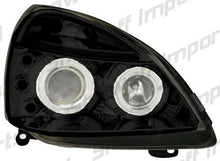 Load image into Gallery viewer, Renault Clio MK2 01+ Fari Anteriori Angeleye Neri