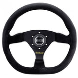 Sparco L360 Volante piatto Camoscio nero Raggi neri