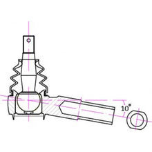 Carica l'immagine nel visualizzatore di Gallery, Hardrace ANTI BUMP STEER ANGLE FORGED TIE ROD ENDS - Nissan Silvia 200SX S14 S15 200sx con HICAS Skyline R33 GTSt