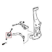 Carica l'immagine nel visualizzatore di Gallery, Hardrace Boccole Anteriori LOWER CURVE ARM Plastica 2 Pezzi - LEXUS LS XF40 07+