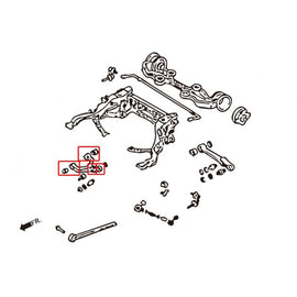 Hardrace Boccole UPPER ARM Posteriore PILLOWBALL + Plastica 8PCS/SET - MAZDA RX-7 FD 91-02