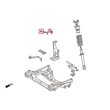 Carica l'immagine nel visualizzatore di Gallery, Hardrace Boccole UPPER ARM Anteriore Plastica 4 Pezzi - LEXUS LS460 XF40 07+
