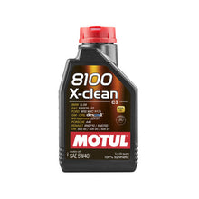 Load image into Gallery viewer, Motul 5W40 8100 X-Clean Olio Motore (BMW, Mercedes, Porsche, Renault Sport) 1L