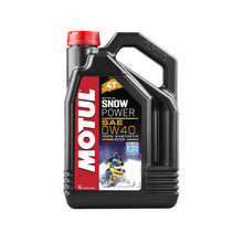 Load image into Gallery viewer, Motul Snowpower 4T 0W40 Olio Motore (Snowmobile)