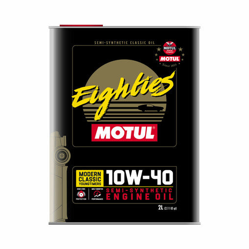 Motul Youngtimer "Classic Eighties" Olio Motore - 10W40 (2L)