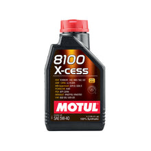 Load image into Gallery viewer, Motul 8100 X-Cess 5W40 Olio Motore (Mercedes, Porsche, VW, GM...) 1L