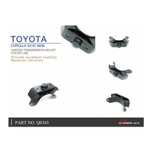 Carica l'immagine nel visualizzatore di Gallery, Hardrace Supporti Cambio 1 Pezzo - Toyota Corolla AE86 83-87 LEXUS IS XE20 06-13