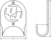 Load image into Gallery viewer, QuickJack Wall Hangers (Set of 2)