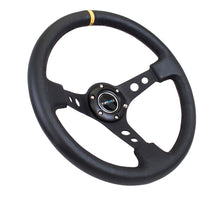 Carica l'immagine nel visualizzatore di Gallery, NRG Volante 76mm Pelle Black