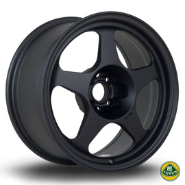 Cerchio in Lega Rota Slipstream 16x8 4x95.25 ET12 Flat Black