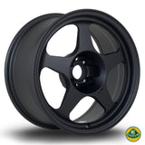 Cerchio in Lega Rota Slipstream 16x8 4x95.25 ET12 Flat Black