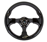 NRG Volante Pelle Black