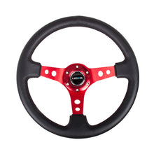 Carica l'immagine nel visualizzatore di Gallery, NRG Volante 76mm Pelle Red