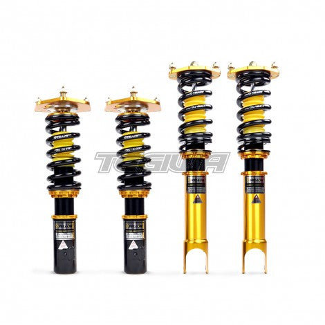YELLOW SPEED RACING PREMIUM COMPETITION KIT ASSETTO COILOVER REGOLABLE HONDA PRELUDE BB2 - em-power.it