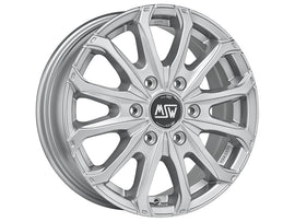 Cerchio in Lega MSW 48 VAN 6 HOLES 16x6.5 ET50 6x120 FULL SILVER