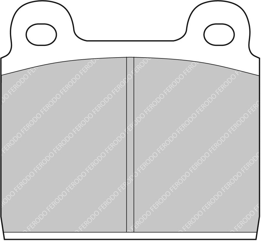 Pastiglie freni Ferodo DS Performance anteriori Porsche 911 901/930