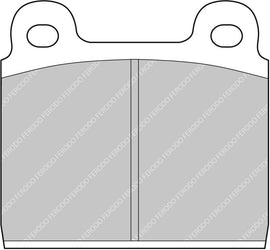 Pastiglie freni Ferodo DS Performance anteriori Porsche 911 901/930