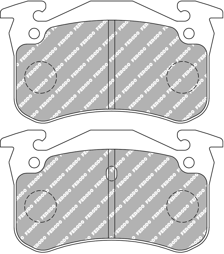 Pastiglie freni Ferodo DS Performance posteriori Citroen Xsara, Saxo