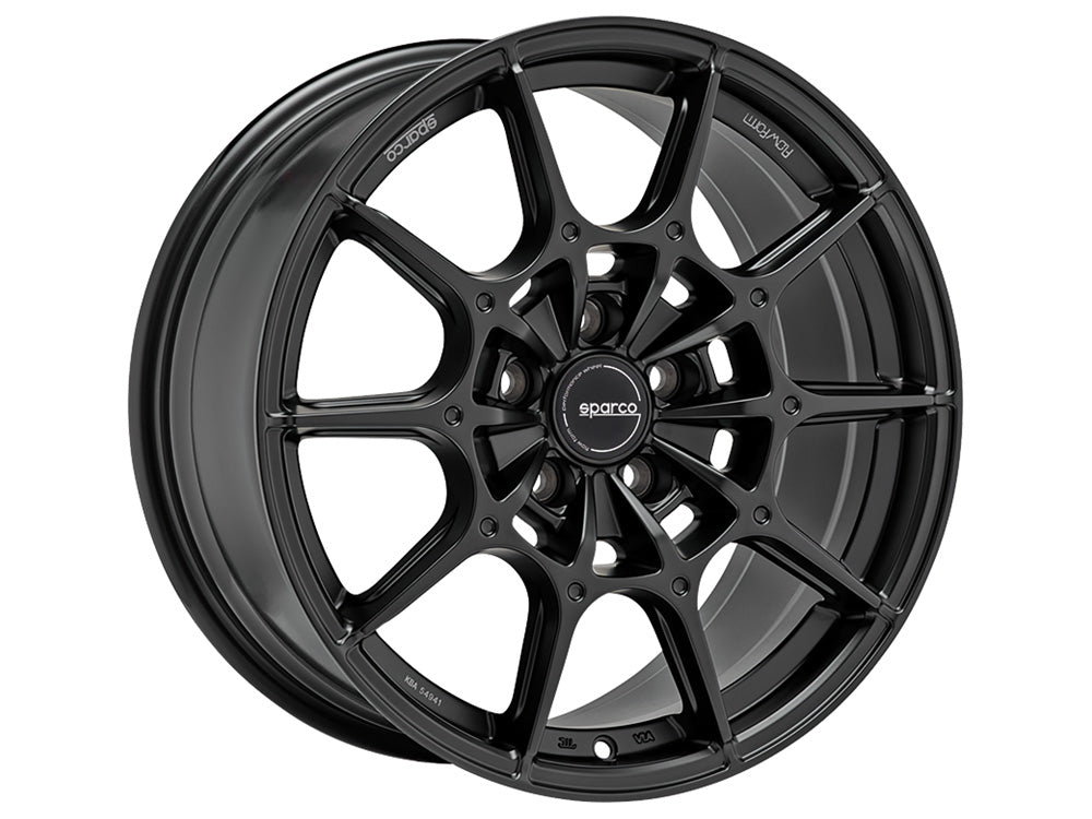 Cerchio in Lega SPARCO FF2 18x9.5 ET45 5x114.3 MATT BLACK