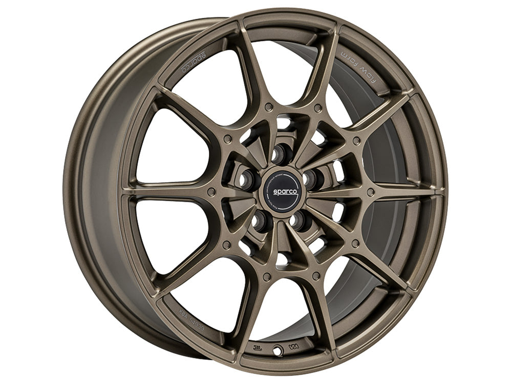 Cerchio in Lega SPARCO FF2 18x8.5 ET45 5x100 RALLY BRONZE