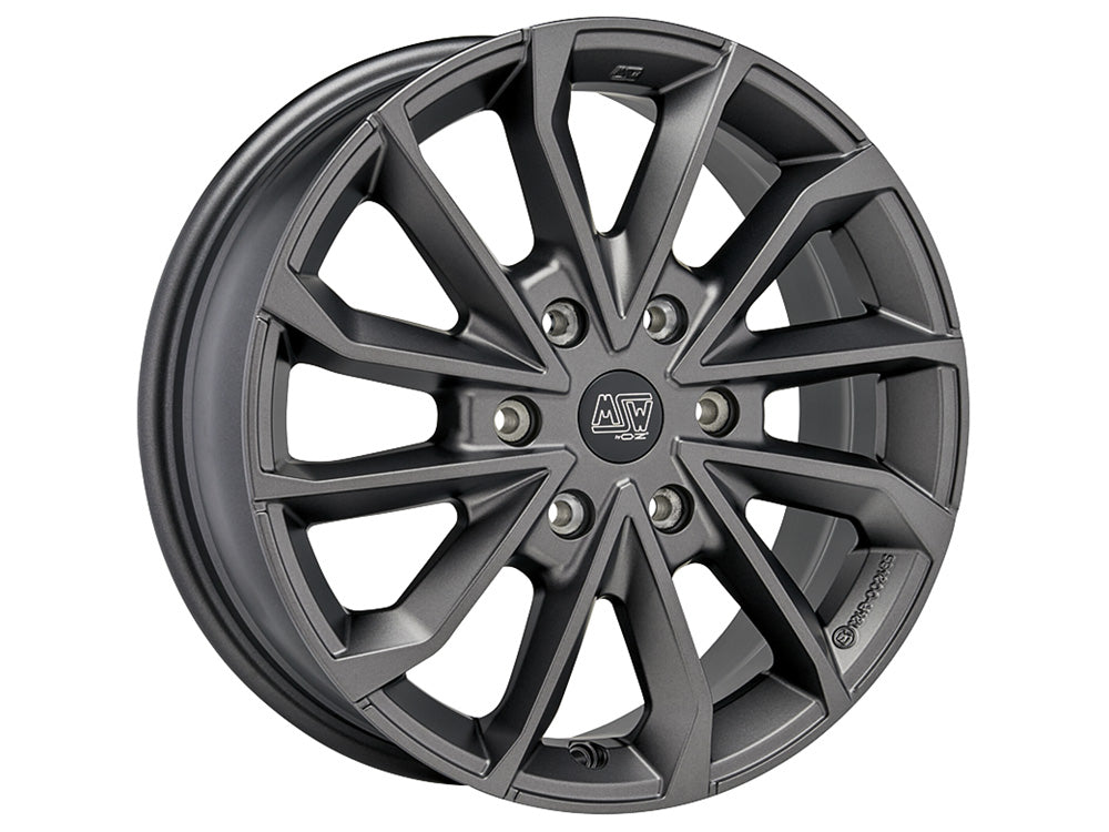 Cerchio in Lega MSW 42 VAN 19x7.5 ET53 6x120 MATT DARK GREY