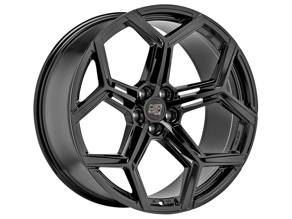 Cerchio in Lega MSW 53 22x10.5 ET19 5x112 GLOSS BLACK