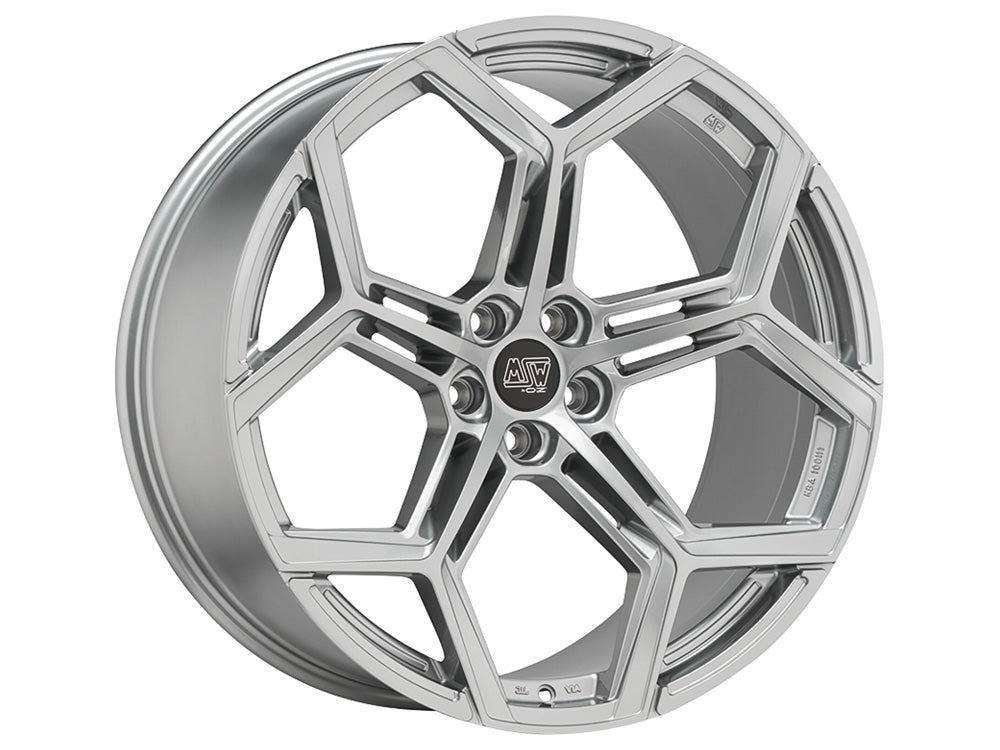 Cerchio in Lega MSW 53 21x10.5 ET19 5x112 HYPER SILVER (HB)