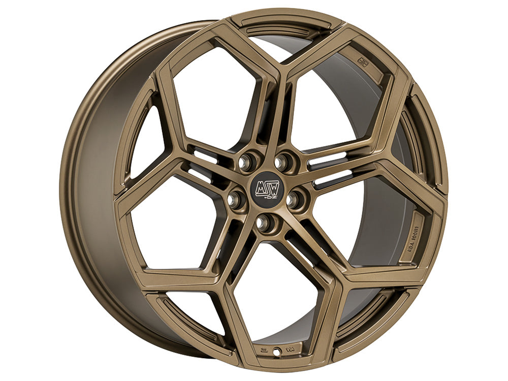 Cerchio in Lega MSW 53 22x10.5 ET19 5x112 RALLY BRONZE