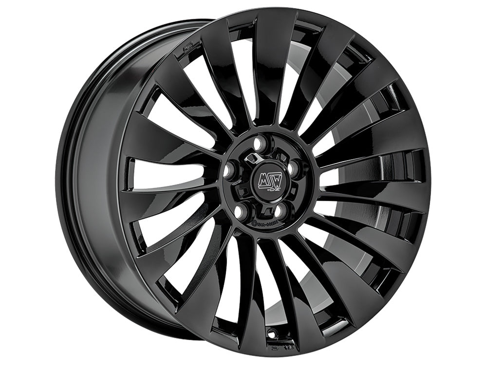 Cerchio in Lega MSW 37T 20x9.5 ET45 5x114.3 GLOSS BLACK