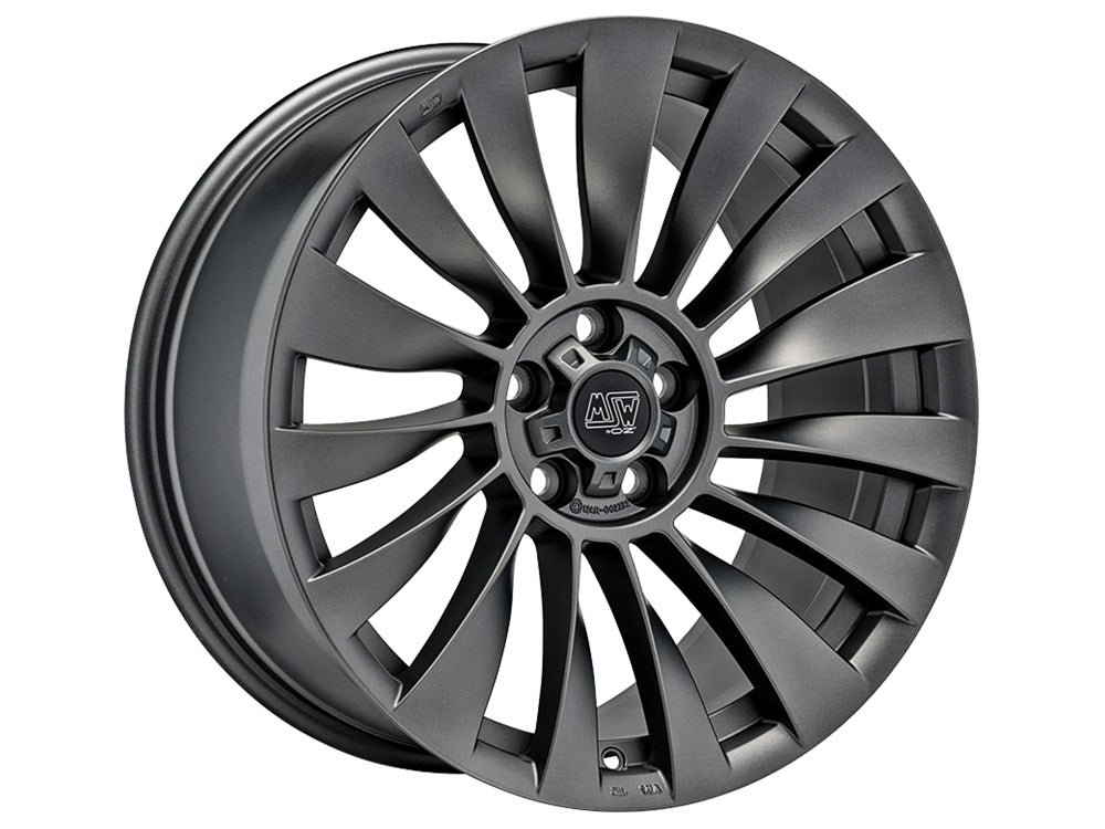 Cerchio in Lega MSW 37T 19x9.5 ET45 5x114.3 MATT DARK GRAPHITE