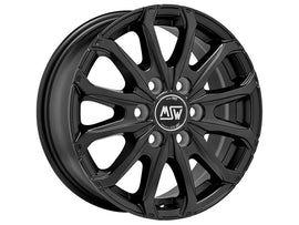 Cerchio in Lega MSW 48 VAN 6 HOLES 16x6.5 ET50 6x120 MATT BLACK