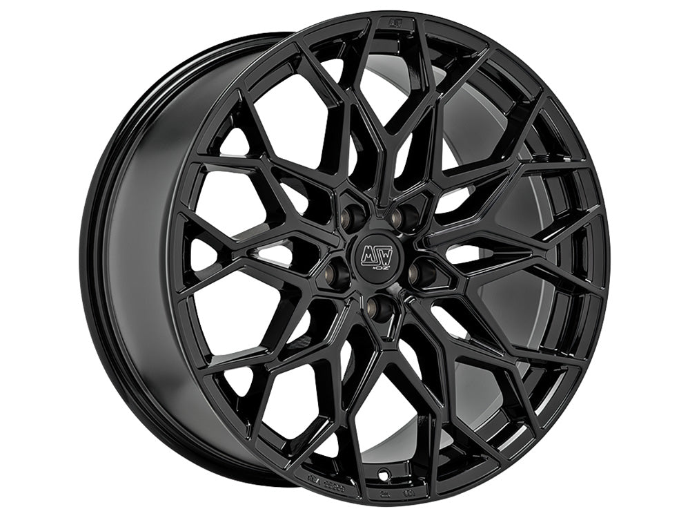 Cerchio in Lega MSW 51 20x10 ET44 5x120 GLOSS BLACK