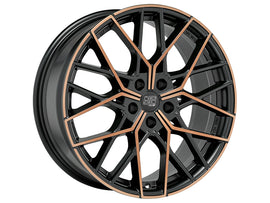 Cerchio in Lega MSW 74 20x8.5 ET40 5x112 MATT BLACK COPPER FP