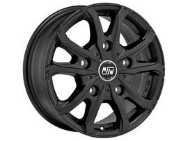 Cerchio in Lega MSW 48 VAN 15x6.5 ET55 5x118 MATT BLACK