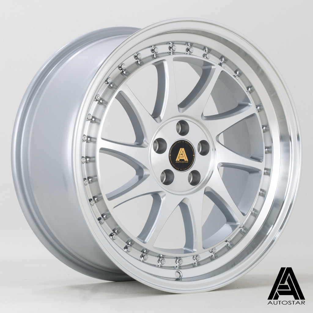 Cerchio in lega Autostar Vader 18x8.5 5x100 ET35 Silver