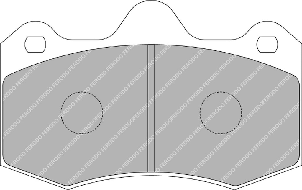 Pastiglie freni Ferodo DS Performance anteriori e posteriori Renault Clio Mk2