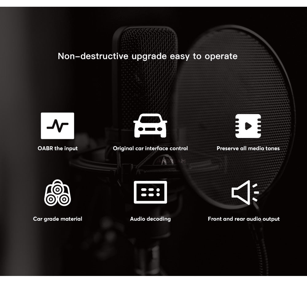 Decoder audio DSP BMW MOST Ethernet 5