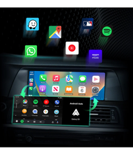 Load image into Gallery viewer, Wireless CarPlay Android Auto MMI Prime BMW Serie 1 2 3 4 5 6 7 X1 X3 X4 X5 X6 X7 I3 I8 e Mini F54, F55, F56, F57, F60/R60, R61 con sistema CIC NBT EVO  GPS Navigation Kit