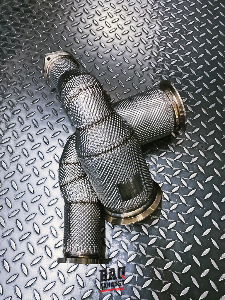 Downpipe BAQ Exhaust Audi RS4 B9 / RS5 F5 2.9 TFSI BiTurbo (2017-2024) – foto 3