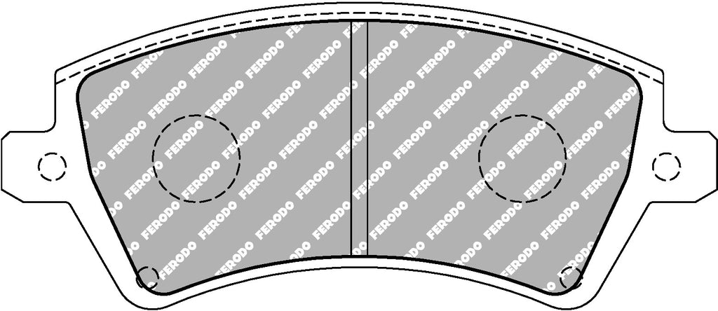 Pastiglie freni Ferodo DS2500 anteriori Toyota Corolla E120