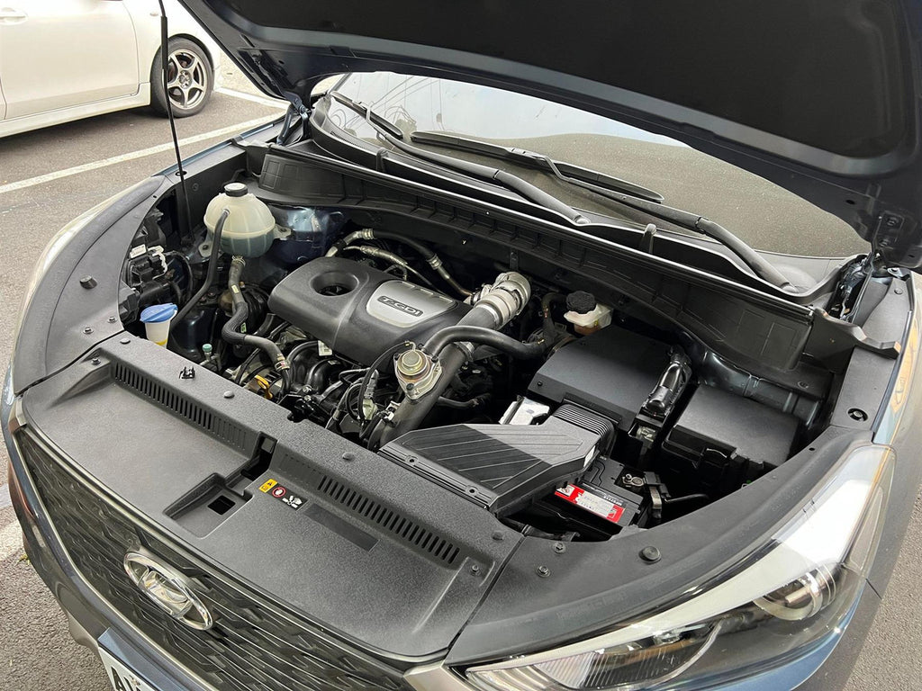 Kit aspirazione diretta MST Performance per Hyundai Tucson 1.6 T-GDi - vista laterale