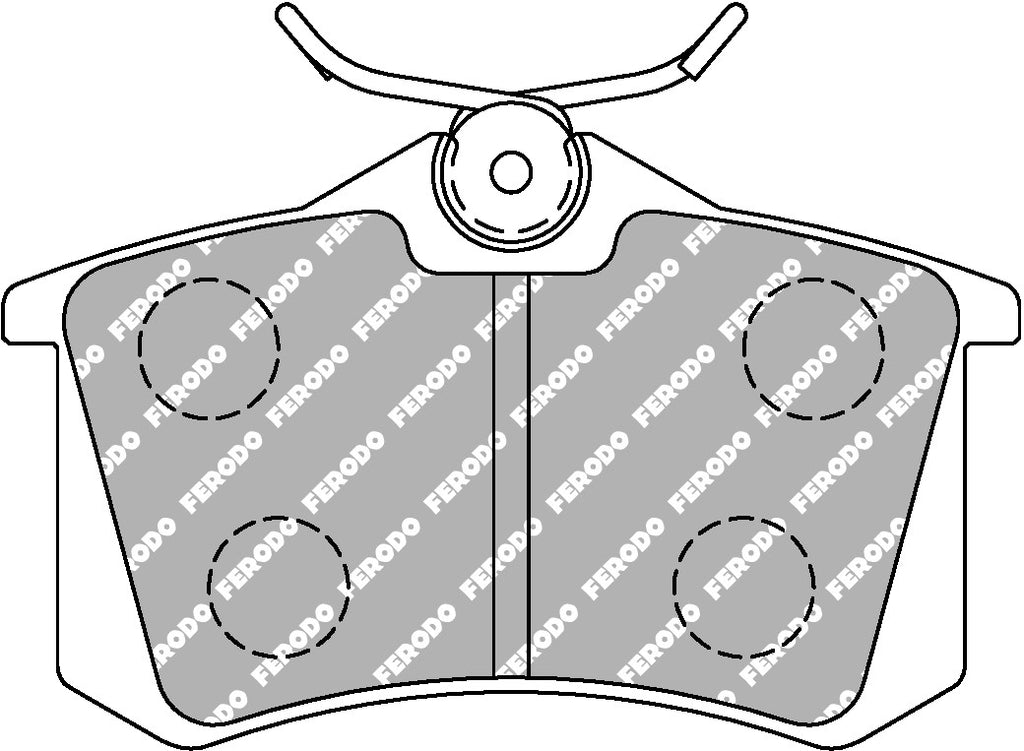 Pastiglie freni racing Ferodo DS1.11 anteriori e posteriori Audi RS4 B5