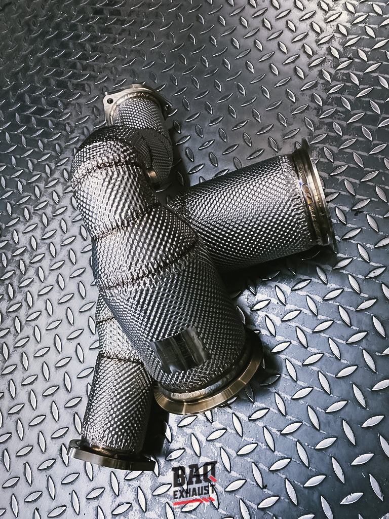 Downpipe BAQ Exhaust Audi RS4 B9 / RS5 F5 2.9 TFSI BiTurbo (2017-2024) – foto 2