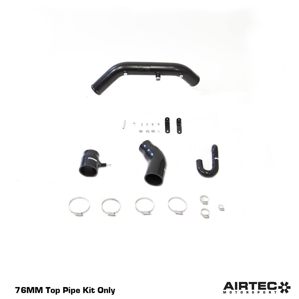 Tubo aspirazione superiore stile RS da 76 mm AIRTEC Motorsport per Fiesta ST180
